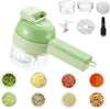 Image of 4 in 1 Portable Electric Vegetable Cutter Set