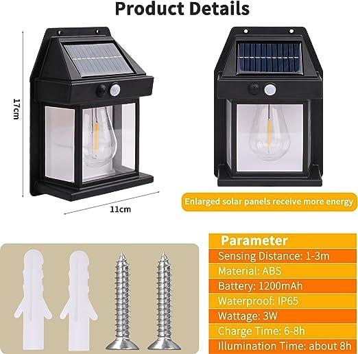 Solar Light Outdoor Wall Light - Kukapi