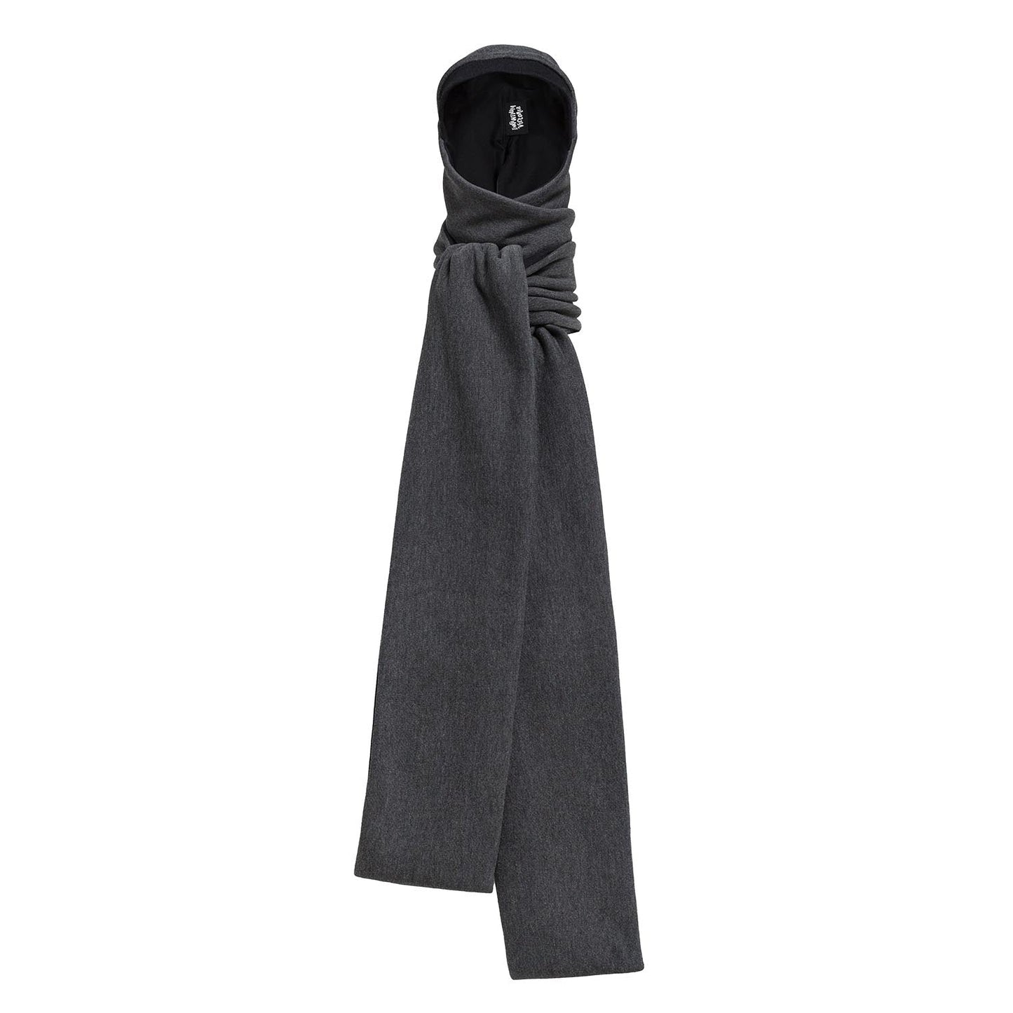 Grey Scarf-Hat