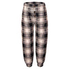 Image of Kids Pants in Black & White Tartan