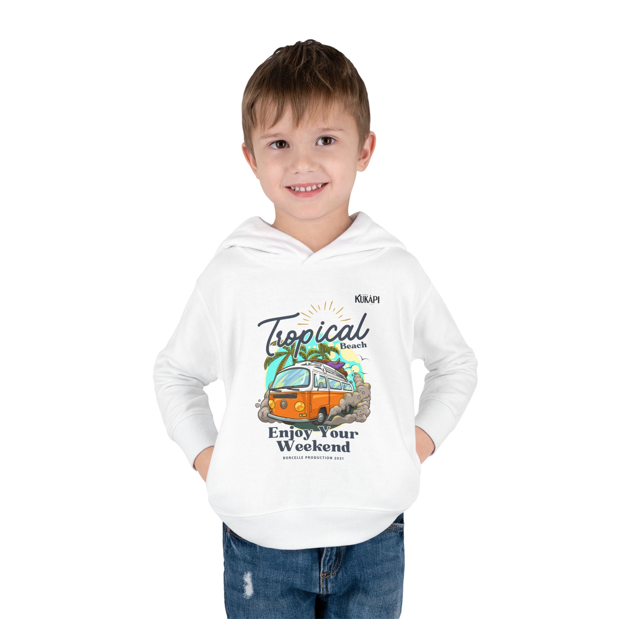 Toddler Pullover Fleece Hoodie