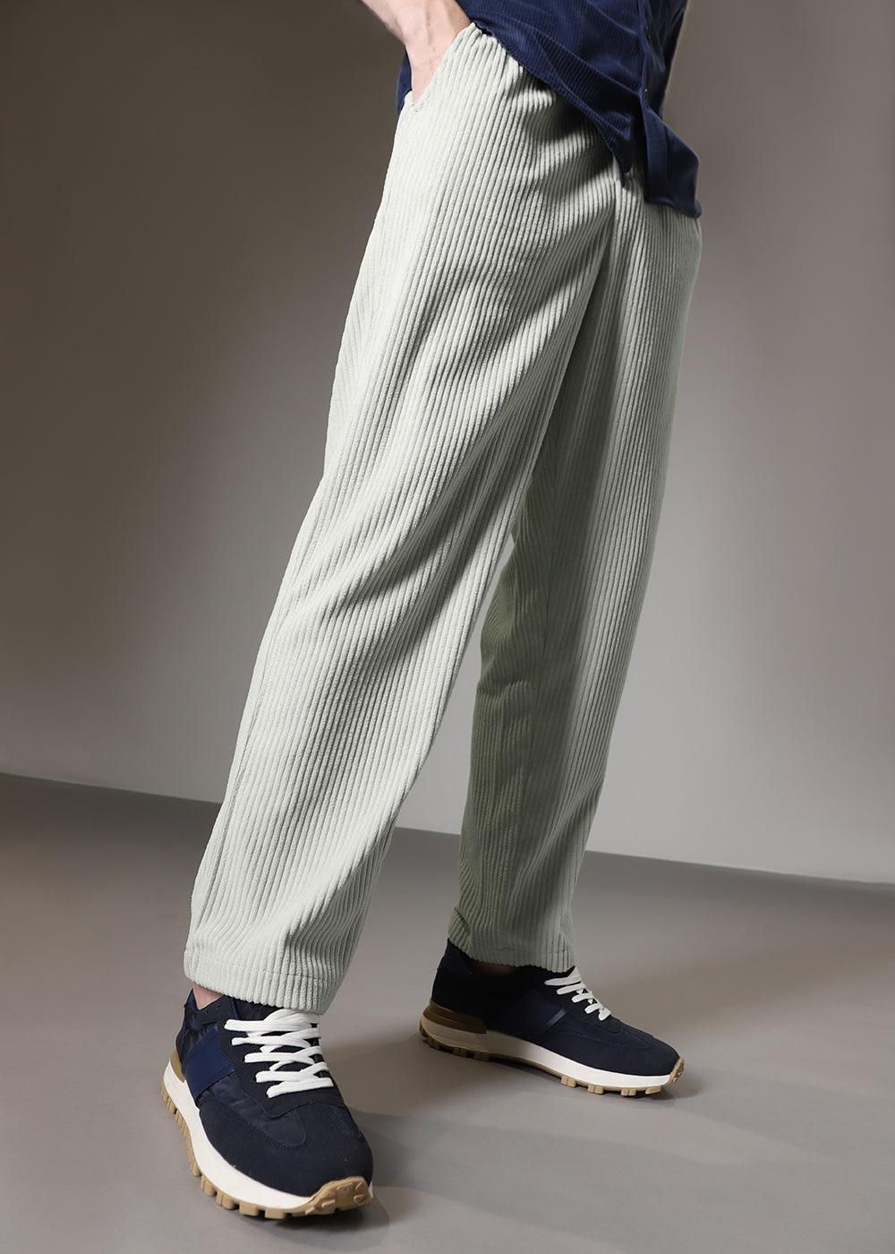 Combo of 2 Men's Caudray Fabric Stylish Pants - Kukapi