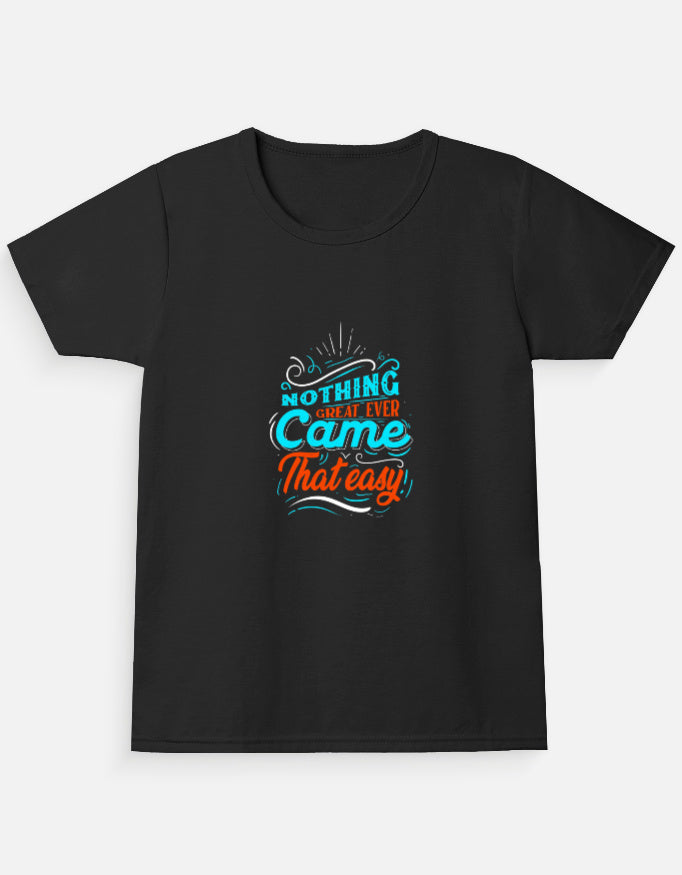 Girl's Crew Neck T-Shirt - Kukapi
