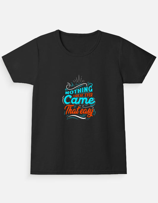 Girl's Crew Neck T-Shirt - Kukapi
