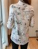 Image of Women Printed Regular Fit Shirt with Full Sleeves - Kukapi